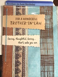 BROTHER - IN - LAW Birthday Cards, "You Fit Right In!" Happy BD  16 choices 37CC - Picture 1 of 42