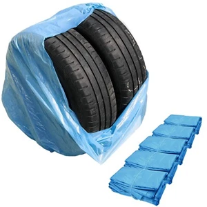 Reifentüte 1000 x 1000mm blau stark LDPE Reifensäcke bis 22" Reifentasche x100 - Bild 1 von 4