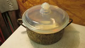 Antike Braten opalisierende Glas Backform & Halter - Nr. 7 - Bild 1 von 3