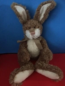 Russ Berrie BRADLEY  Bunny Rabbit Plush 18" Cuddly & Soft GUC - Picture 1 of 6