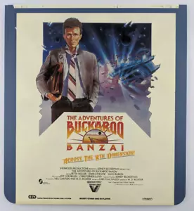 Die Abenteuer von Buckaroo Banzai in der 8. Dimension CED Video Disc Artwork - Bild 1 von 3