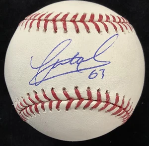 Jesus Montero Signed Baseball Bud Selig Seattle Mariners Autograph MLB Steiner 3 - Picture 1 of 5