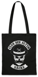 Club Der Alten Säcke Hipster Bag Stofftasche Stoffbeutel Opa Opi Großvater Rente - Picture 1 of 1