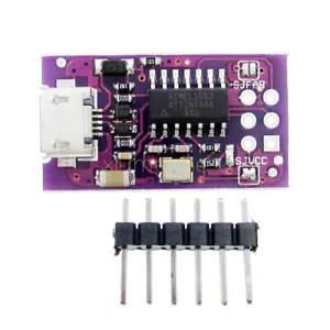 Mico USB 5V Tiny AVR ISP ATtiny44 USBTinyISP Programmer For Arduino Bootloader - Picture 1 of 4
