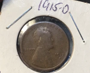 1915-D Lincoln Wheat Cents US Lincoln Penny, 1 Münze - Bild 1 von 2