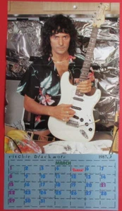 RITCHIE BLACKMORE PIN UP POSTR 1987 CLIPPING JAPAN MAGAZIN BR 3M - Bild 1 von 1