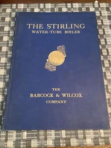 Babcock & Wilcox 1912 The Stirling Water-Tube Boiler RARE ORIGINAL - Bild 1 von 14