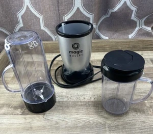 Magic Bullet 250w Mixer Blender Motor Lid Blade  2 Mugs Model MB1001 Tested A++ - Picture 1 of 18