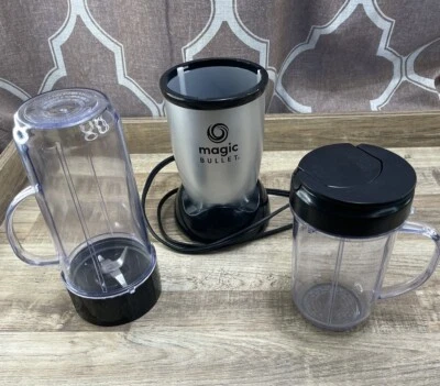 Magic Bullet 250w Mixer Blender Motor Lid Blade  2 Mugs Model MB1001 Tested A++ - Image 1 of 4