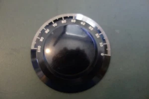 Vintage Kurz-Kasch 4" 0-100 Skirted 1/4" Shaft 1920's Radio Knob - Picture 1 of 3
