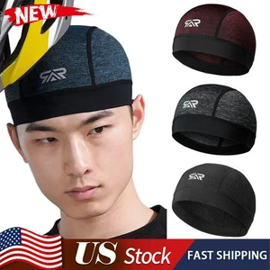 Gorra con calavera que absorbe el sudor forro para casco de motocicleta envoltura para la cabeza Doo trapo gorro sombreros - Imagen 1 de 19