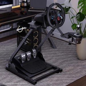 Hottoby G29 Steering Wheel Stand Pro Height Adjustable Fit Logitech Thrustmaster - Picture 1 of 16