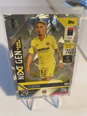 2022-23 Topps Match Attax UEFA Club Competitions - Next Gen Yeremy Pino #404 - Image 1 of 2
