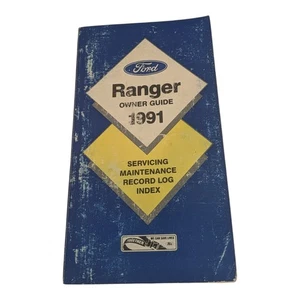 1991 Ford Ranger Owners Manual OEM Pickup Truck User Guide Book - Picture 1 of 7