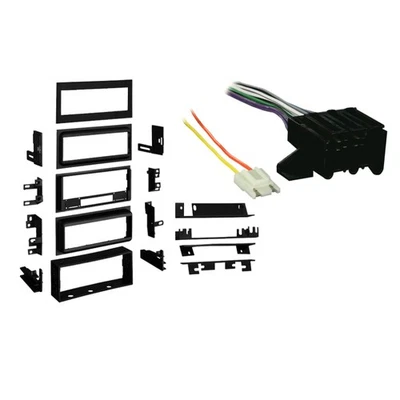 Fits Chevy Nova 1985-1988 Single DIN Stereo Harness Radio Install Dash Kit - Image 1 of 3