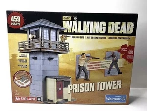 TWD AMC WALKING DEAD Prison Tower Building Set Walmart EXCLUSIVE McFARLANE - Picture 1 of 3
