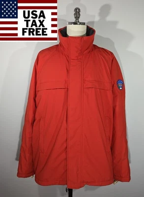 Мужская лыжная куртка Prada Active Sport Gore-Tex со скрытым капюшоном красная спортивная одежда - Изображение 1 из 4