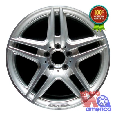 Wheel Rim Mercedes-Benz C Class C250 C300 C350 18 2008-2015 OEM Rear OE 85057 - Image 1 of 4