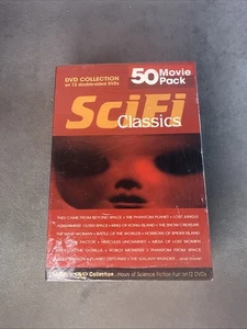 Sci-Fi Classics - 50 Movie Pack (DVD, 2008, 12-Disc Set) - Brand New/Sealed - Picture 1 of 7