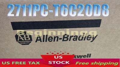 BRAND New 2711PC-T6C20D8 ALLEN BRADLEY Panelview Plus Compact600 Touch US Stock - Image 1 of 4