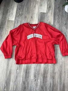 Mens Vintage Ohio State Windbreaker Pull Over - Picture 1 of 5