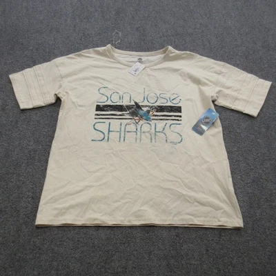 Camiseta de Hockey de la NHL Pequeña para Hombres de los Tiburones de San José Camiseta Oficial Nueva Foto 1 de 4
