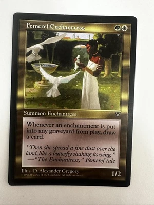 Femeref Enchantress *Visions* MTG Magic the Gathering - Image 1 of 2