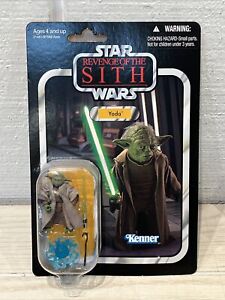 Hasbro Star Wars 3.75" Vintage Collection Revenge of The Sith YODA VC20 NEW