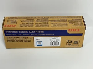 Okidata OKI C612 Toner Cartridge Cyan 46507503 - Picture 1 of 2