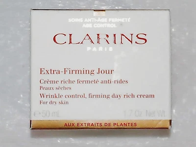 CLARINS CREMA DE DÍA REAFIRMANTE JOUR CONTROL DE ARRUGAS REAFIRMANTE 1,7 OZ PIEL SECA Foto 1 de 4
