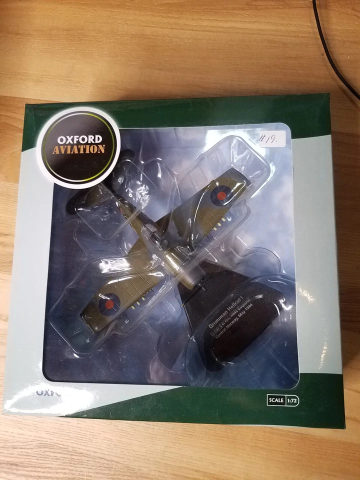 Oxford Aviation Grumman Hellcat SG Orr, HMS Emperor 1944 AC020 1/72 - Image 1 of 1