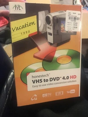 Hohestech VHS to DVD 4.0 HD Conversion Kit, New D52 - Image 1 of 3
