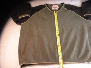 Vintage Cross Canyon Sweater High Quality 100% Cotton Men's Large V Neck USA - Picture 1 of 7
