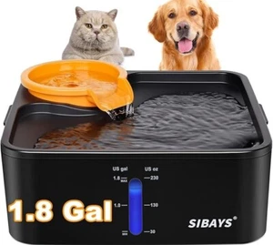Automatische Trinknapf Trinkbrunnen Wasserspender für Katze Hunde 7L BPA-freie - Bild 1 von 10