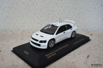 Mini coche ixo Mitsubishi Lancer WRC 2005 1/43 carrocería lisa blanco Japón JP Foto 1 de 3