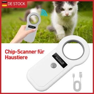Tierchip Lesegerät Chiplesegerät RFID Identifikation RFID Animal Chip Reader DE - Bild 1 von 9
