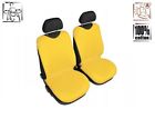 Universal COTTON front seat covers yellow T-SHIRT Citroen C3 Aircross