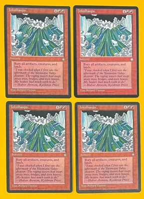 MTG JOKULHAUPS (x4) Ice Age (OldManMTG 011-006) - Image 1 of 3