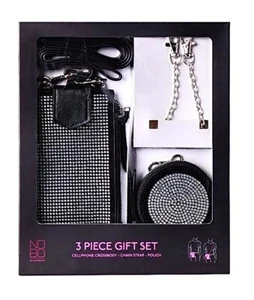 Crossbody Purse 3Pc Gift Set Bag + Accessories Chain Strap Travel NEW With Box - Picture 1 of 11