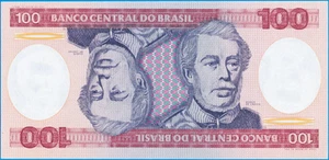 BRESIL, Billet de 100 CRUZEIROS, Référence Pick 198 - NEUF (9359)xx - Picture 1 of 2