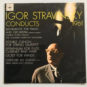 Igor Stravinsky Conducts 1961 - CBS Stereo Vinyl LP SBRG 72007 - Picture 1 of 5