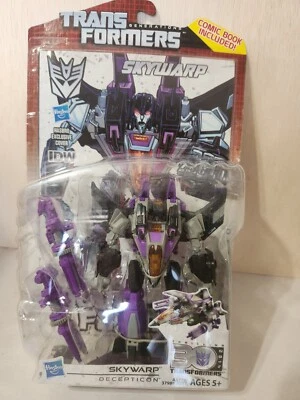 Transformers Generations 30th Anniversary Deluxe Class Skywarp With Comic NEW (3 - Image 1 of 2