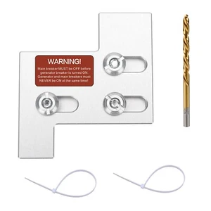 Kit de bloqueo de generador compatible con panel General Electric GE 150 o 200 amperios - Imagen 1 de 7