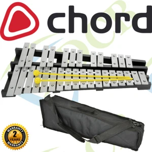 30 NOTAS DE METAL GRABADAS CROMÁTICAS GLOCKENSPIEL GAMA G5 A C8 CON BOLSA INSTRUMENTO - Imagen 1 de 4