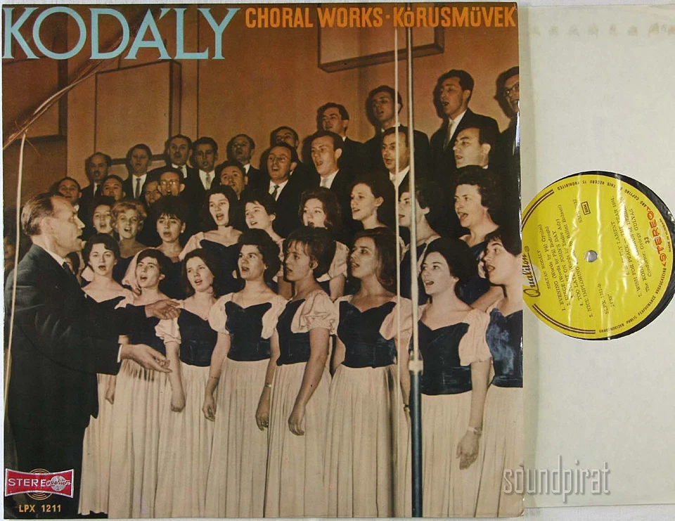 DEBRECEN KODALY CHORUS KODALY CHORAL WORKS QUALITON ED.1 STEREO SLPX 1211 NM - Image 1 of 1