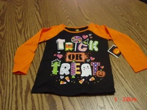 Toddler Girls Halloween Long Sleeve Shirt - Picture 1 of 2