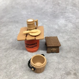 Playmobil Piraten/Western Fass Tisch & Zubehör - Bild 1 von 3