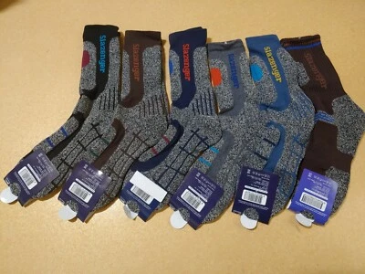 10 Pairs Slazenger Men Long Socks for Climbing/Hiking/Outdoor/Tracking Sports  - Image 1 of 4