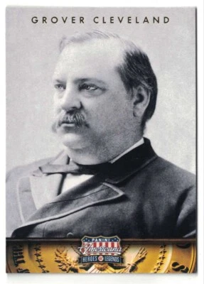 2012 Panini Americana Heroes & Legends #24 Grover Cleveland - US President - Image 1 of 2