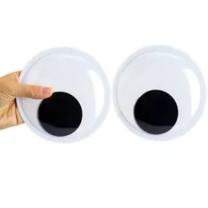 6PCS Giant Giant Googly Eyes 5.9 Inches Large Sticky Eyes Party Decoration - Picture 1 of 7